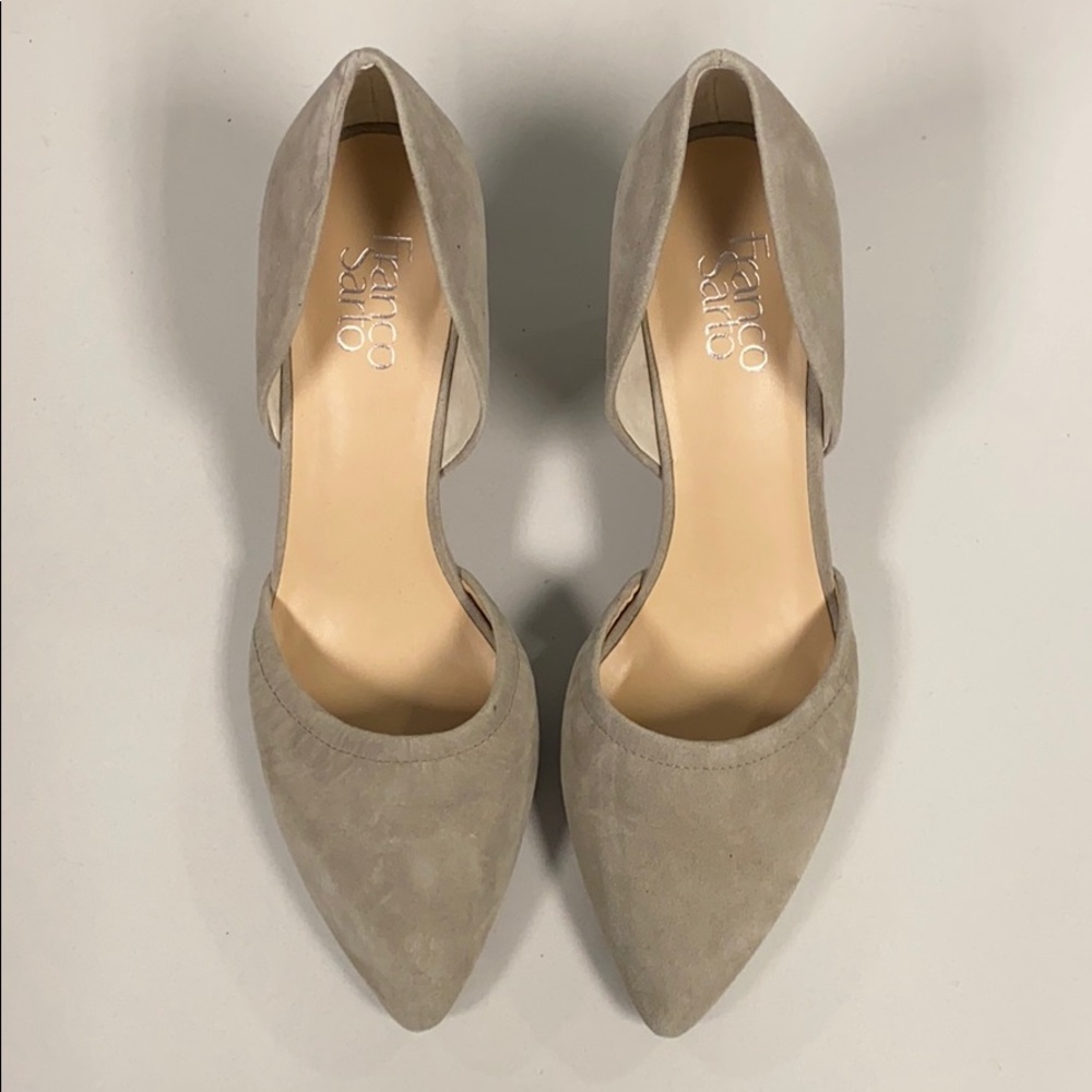 Franco Sarto Finnley D’Orsay Wedge Pump Size 10